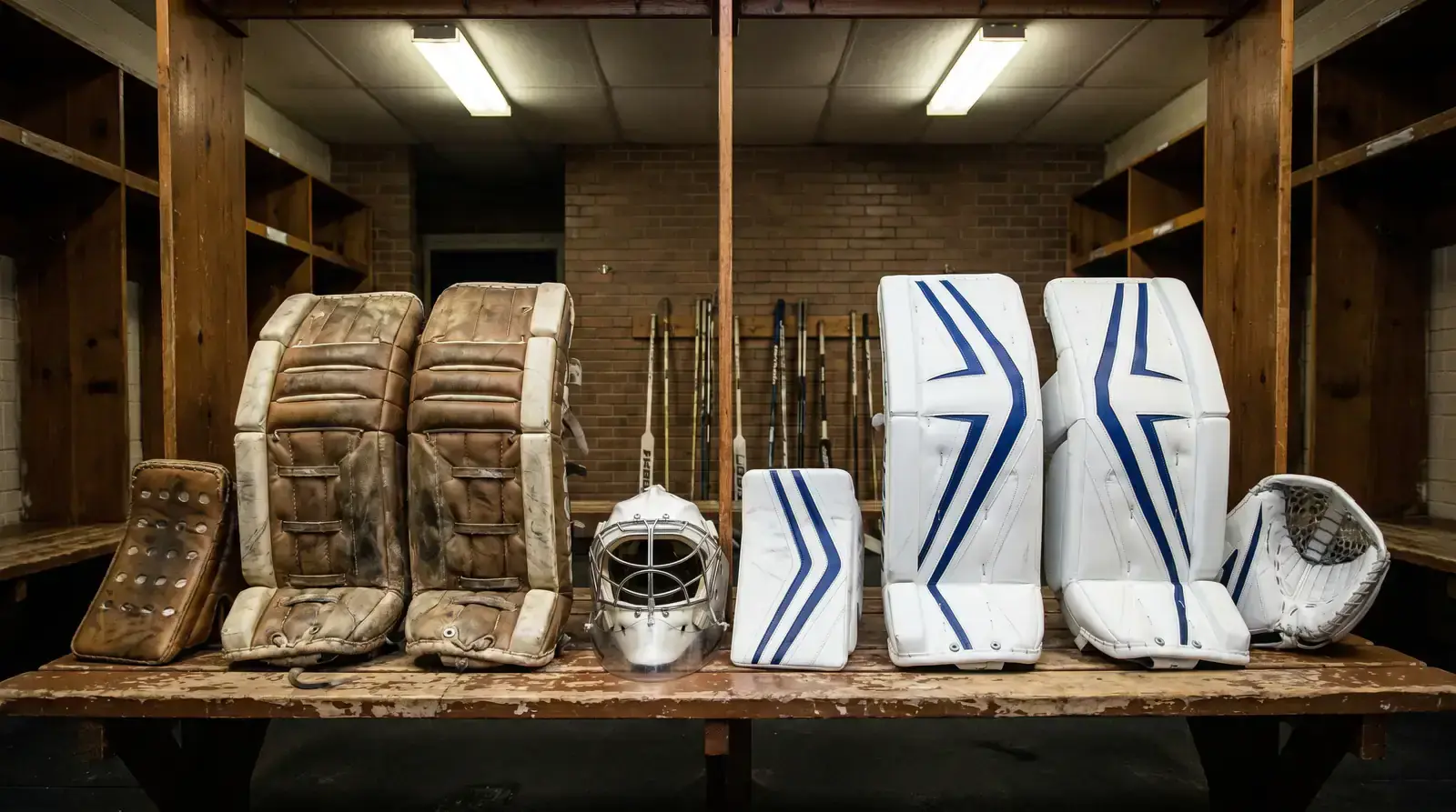 NHL tandem goaltender system showing two netminders sharing starts throughout the regular season