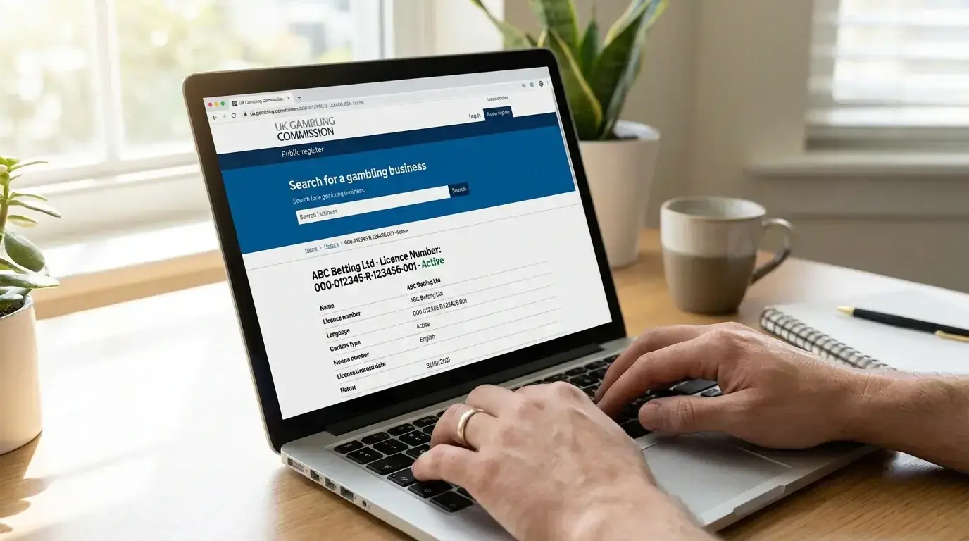 Checking UKGC licence verification for an NHL betting app